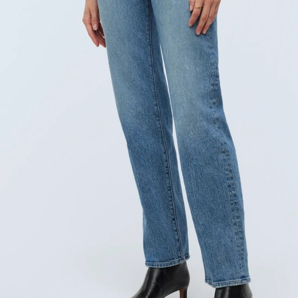 Madewell Curvy 90s Straight Jean – Cowboy Wash